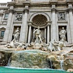 Fontana di Trevi.